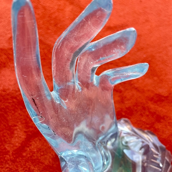 Clear Seafoam HAND MANNEQUIN Jewelry Display - Picture 8 of 10